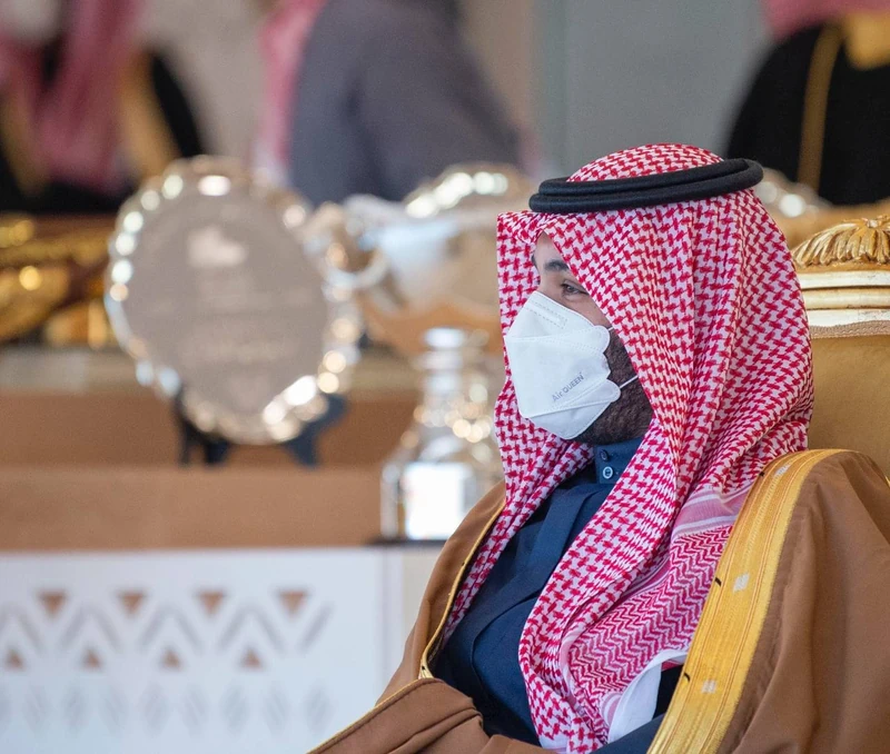 سمو سيدي ولي العهد يرعى ختام مهرجان الملك عبدالعزيز للإبل نيابة عن سيدي خادم الحرمين الشريفين - صورة 6