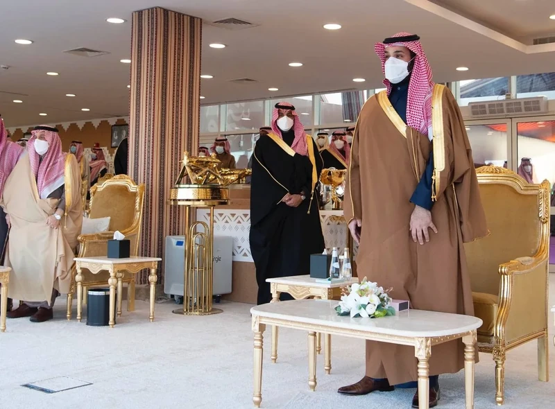 سمو سيدي ولي العهد يرعى ختام مهرجان الملك عبدالعزيز للإبل نيابة عن سيدي خادم الحرمين الشريفين - صورة 11