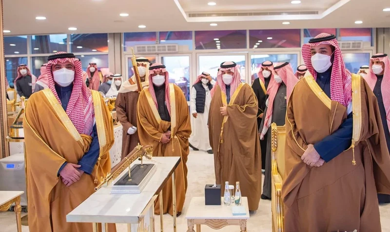 سمو سيدي ولي العهد يرعى ختام مهرجان الملك عبدالعزيز للإبل نيابة عن سيدي خادم الحرمين الشريفين - صورة 17