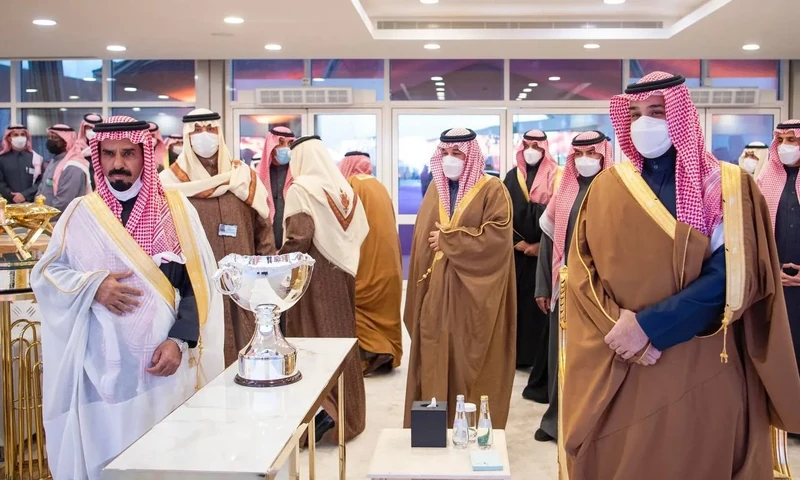 سمو سيدي ولي العهد يرعى ختام مهرجان الملك عبدالعزيز للإبل نيابة عن سيدي خادم الحرمين الشريفين - صورة 19