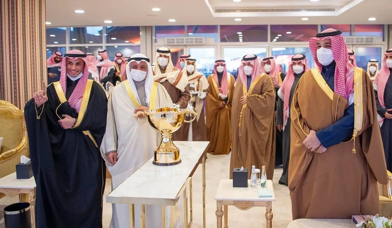 سمو سيدي ولي العهد يرعى ختام مهرجان الملك عبدالعزيز للإبل نيابة عن سيدي خادم الحرمين الشريفين - صورة 21