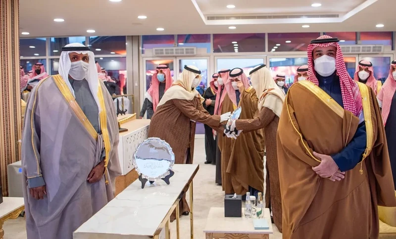 سمو سيدي ولي العهد يرعى ختام مهرجان الملك عبدالعزيز للإبل نيابة عن سيدي خادم الحرمين الشريفين - صورة 26