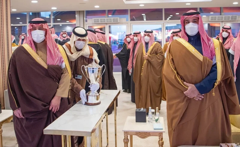 سمو سيدي ولي العهد يرعى ختام مهرجان الملك عبدالعزيز للإبل نيابة عن سيدي خادم الحرمين الشريفين - صورة 28