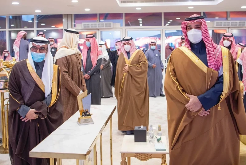 سمو سيدي ولي العهد يرعى ختام مهرجان الملك عبدالعزيز للإبل نيابة عن سيدي خادم الحرمين الشريفين - صورة 31