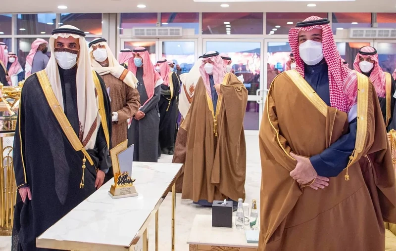 سمو سيدي ولي العهد يرعى ختام مهرجان الملك عبدالعزيز للإبل نيابة عن سيدي خادم الحرمين الشريفين - صورة 32