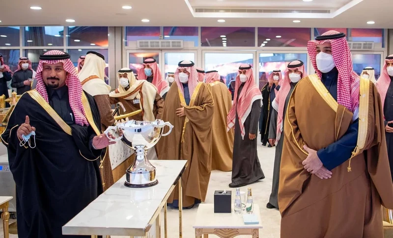 سمو سيدي ولي العهد يرعى ختام مهرجان الملك عبدالعزيز للإبل نيابة عن سيدي خادم الحرمين الشريفين - صورة 36