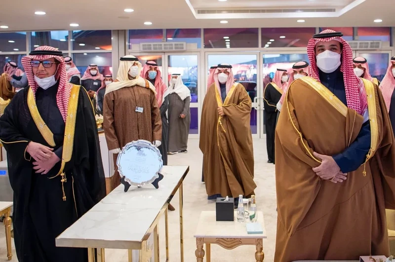 سمو سيدي ولي العهد يرعى ختام مهرجان الملك عبدالعزيز للإبل نيابة عن سيدي خادم الحرمين الشريفين - صورة 42
