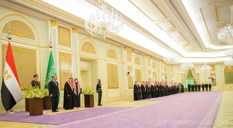 سيدي خادم الحرمين الشريفين يستقبل رئيس جمهورية مصر العربية ويقيم مأدبة غداء تكريماً لفخامته - صورة 19