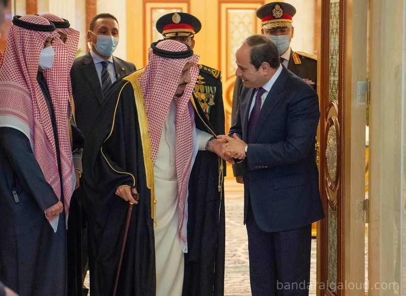 سيدي خادم الحرمين الشريفين يستقبل رئيس جمهورية مصر العربية ويقيم مأدبة غداء تكريماً لفخامته - صورة 23