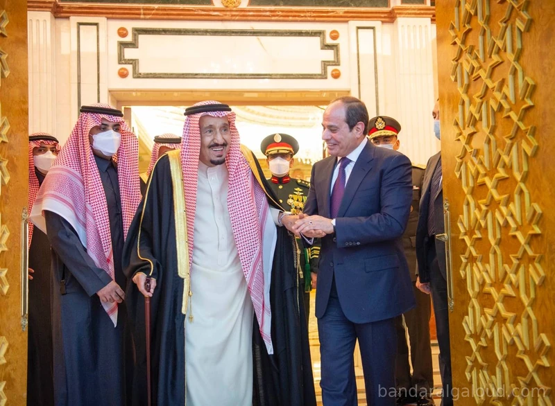 سيدي خادم الحرمين الشريفين يستقبل رئيس جمهورية مصر العربية ويقيم مأدبة غداء تكريماً لفخامته - صورة 24