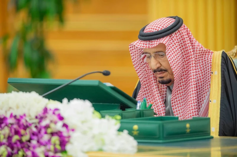 سيدي خادم الحرمين الشريفين يرأس جلسة مجلس الوزراء - صورة 4