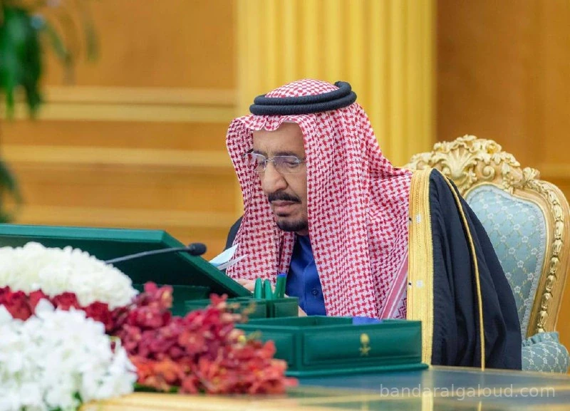 سيدي خادم الحرمين الشريفين يرأس جلسة مجلس الوزراء - صورة 4
