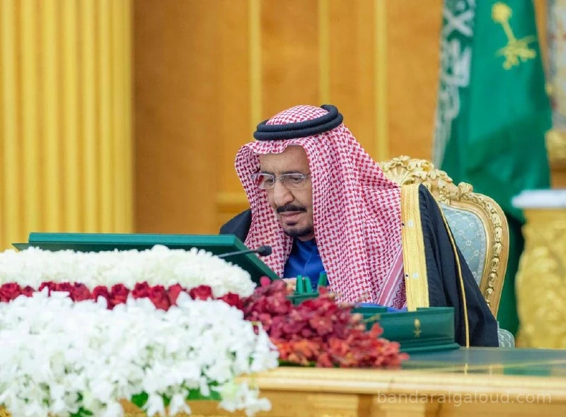 سيدي خادم الحرمين الشريفين يرأس جلسة مجلس الوزراء - صورة 5