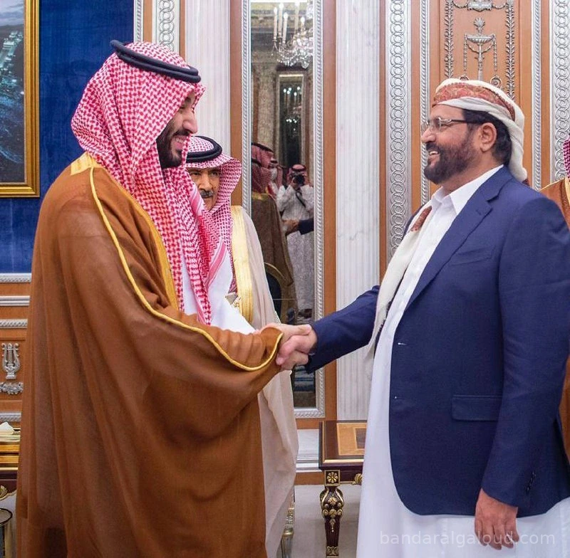 سمو سيدي يستقبل فخامة رئيس مجلس القيادة الرئاسي اليمني وأعضاء المجلس - صورة 3