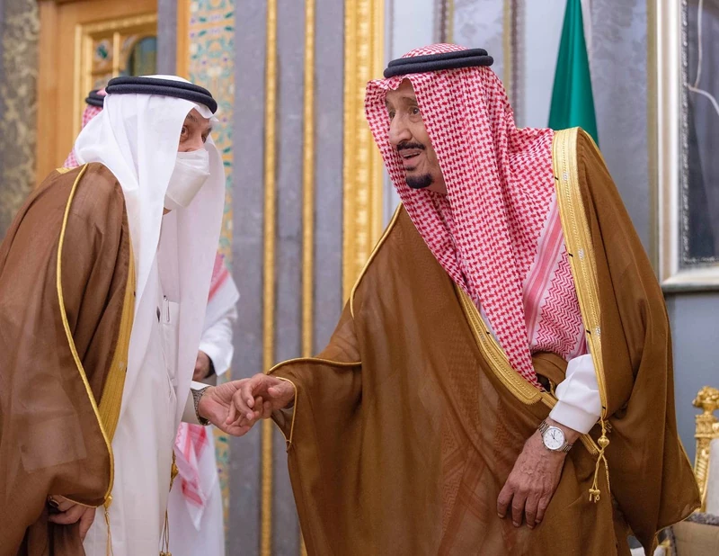سيدي خادم الحرمين الشريفين يستقبل أصحاب السمو أمراء المناطق بمناسبة اجتماعهم السنوي التاسع والعشرين - صورة 9
