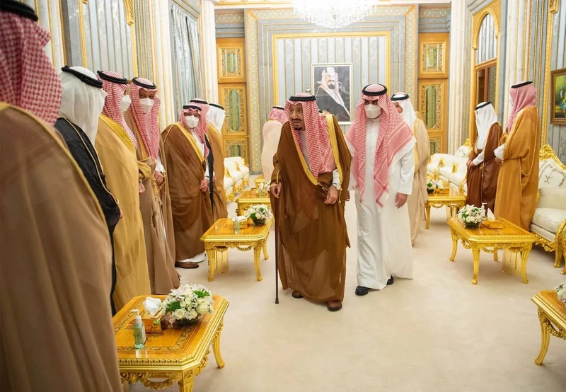 سيدي خادم الحرمين الشريفين يستقبل أصحاب السمو أمراء المناطق بمناسبة اجتماعهم السنوي التاسع والعشرين - صورة 16