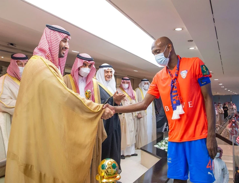 تشريف سمو سيدي ولي العهد لنهائي بطولة كأس خادم الحرمين الشريفين بجدة. - صورة 10