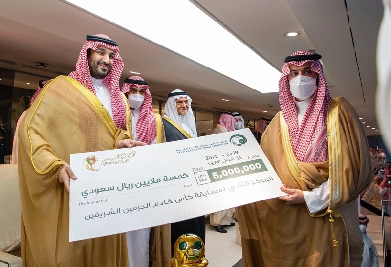 تشريف سمو سيدي ولي العهد لنهائي بطولة كأس خادم الحرمين الشريفين بجدة. - صورة 15