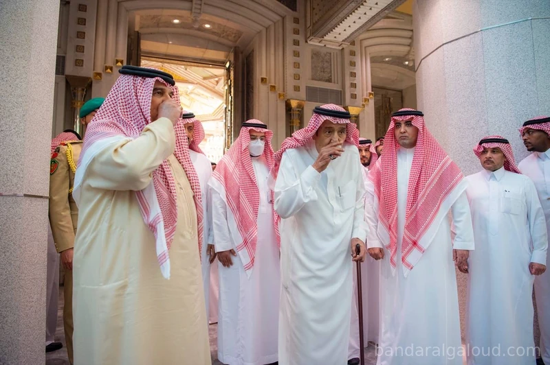 سيدي خادم الحرمين الشريفين يستقبل جلالة ملك مملكة البحرين ويقيم مأدبة غداء تكريماً لجلالته - صورة 5