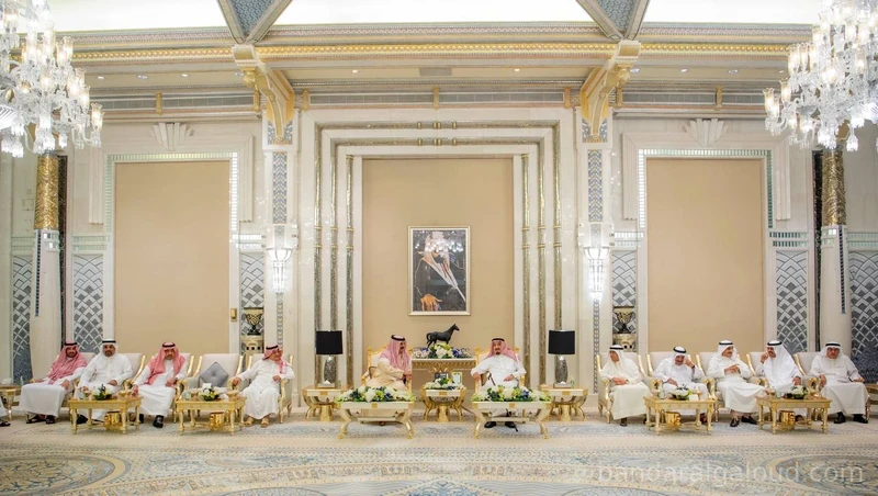 سيدي خادم الحرمين الشريفين يستقبل جلالة ملك مملكة البحرين ويقيم مأدبة غداء تكريماً لجلالته - صورة 6