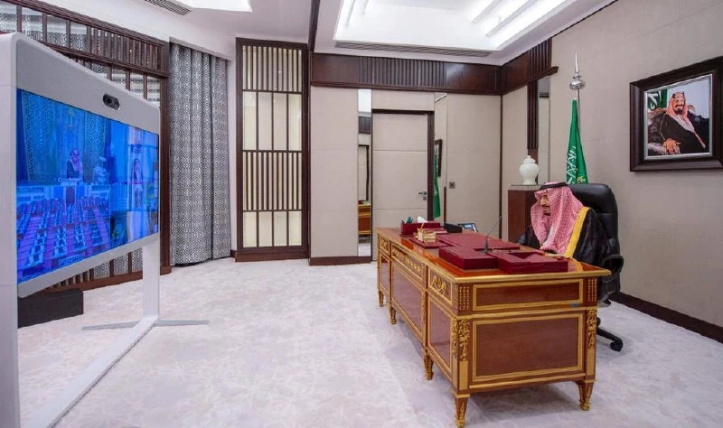 سيدي خادم الحرمين الشريفين يفتتح أعمال مجلس الشورى بحضور ولي العهد - صورة 3