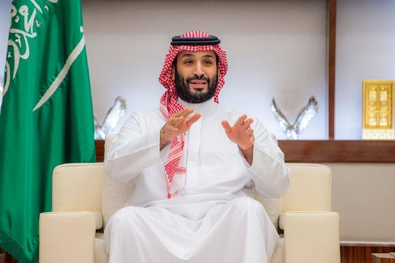 سمو سيدي ولي العهد يستقبل لاعبي المنتخب السعودي المشاركين في كأس العالم - صورة 7