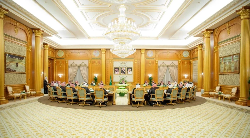 سمو سيدي ولي العهد يرأس جلسة مجلس الوزراء في قصر اليمامة بالرياض - صورة 5