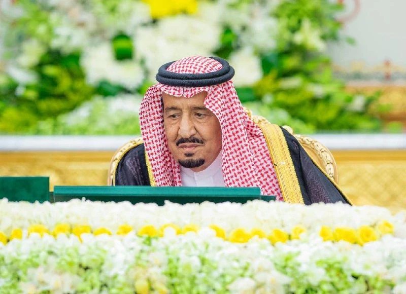سيدي خادم الحرمين الشريفين يرأس جلسة مجلس الوزراء بالرياض - صورة 5
