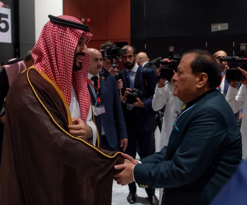 انطلاق النسخة الثانية من قمة مبادرة الشرق الأوسط الأخضر 2022 برئاسة مشتركة بين سمو سيدي ولي العهد وفخامة الرئيس المصري. - صورة 11