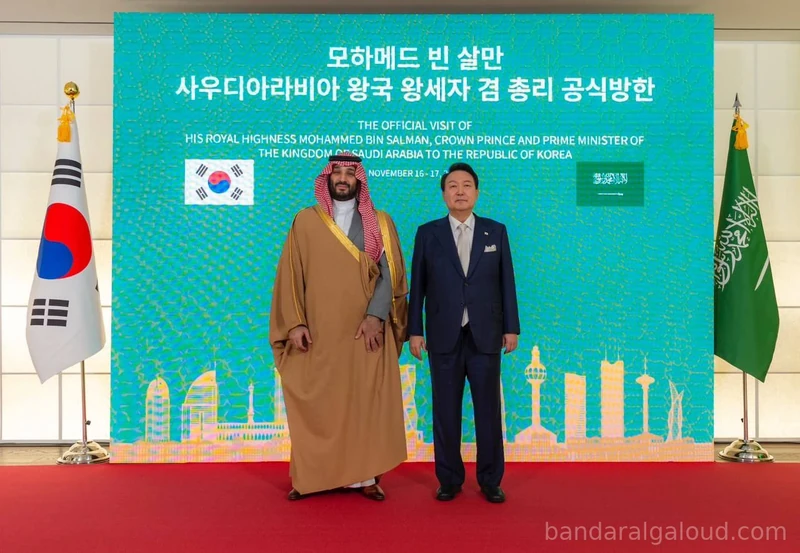 سمو سيدي ولي العهد يلتقي فخامة رئيس جمهورية كوريا في سيئول - صورة 2