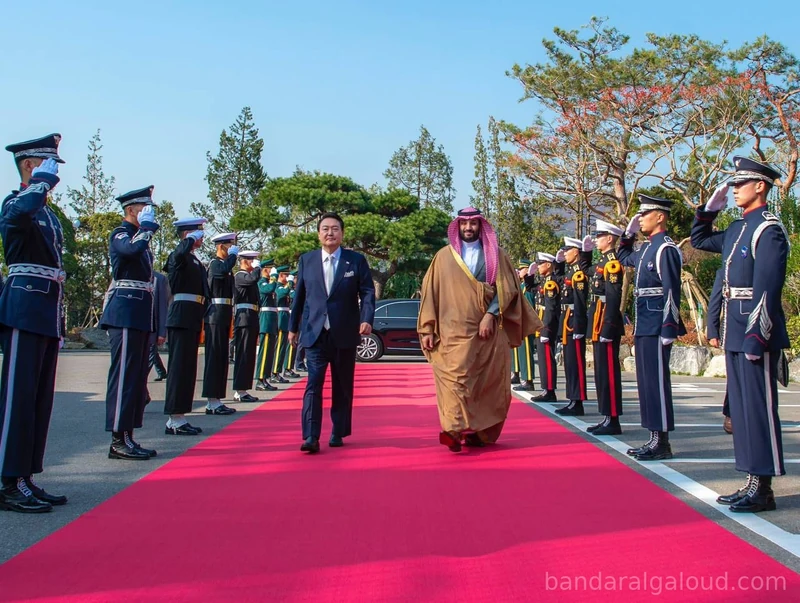 سمو سيدي ولي العهد يلتقي فخامة رئيس جمهورية كوريا في سيئول - صورة 3