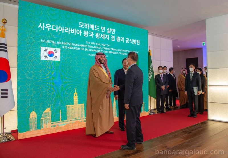سمو سيدي ولي العهد يلتقي فخامة رئيس جمهورية كوريا في سيئول - صورة 11