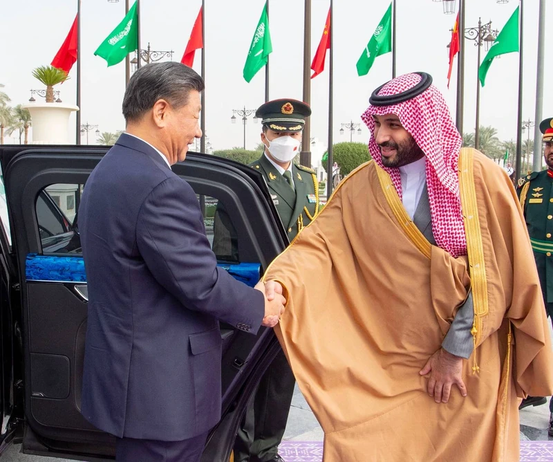 سمو سيدي ولي العهد يستقبل فخامة رئيس جمهورية الصين في قصر اليمامة بالرياض. - صورة 3