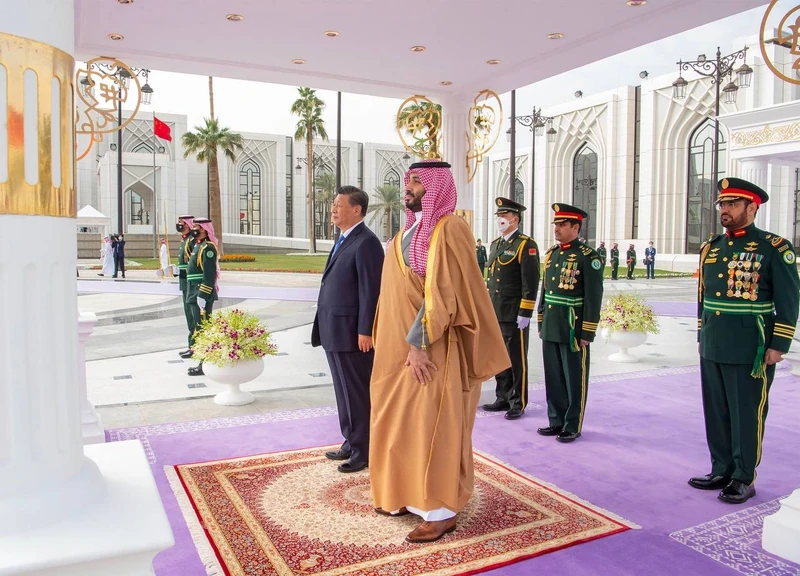 سمو سيدي ولي العهد يستقبل فخامة رئيس جمهورية الصين في قصر اليمامة بالرياض. - صورة 4