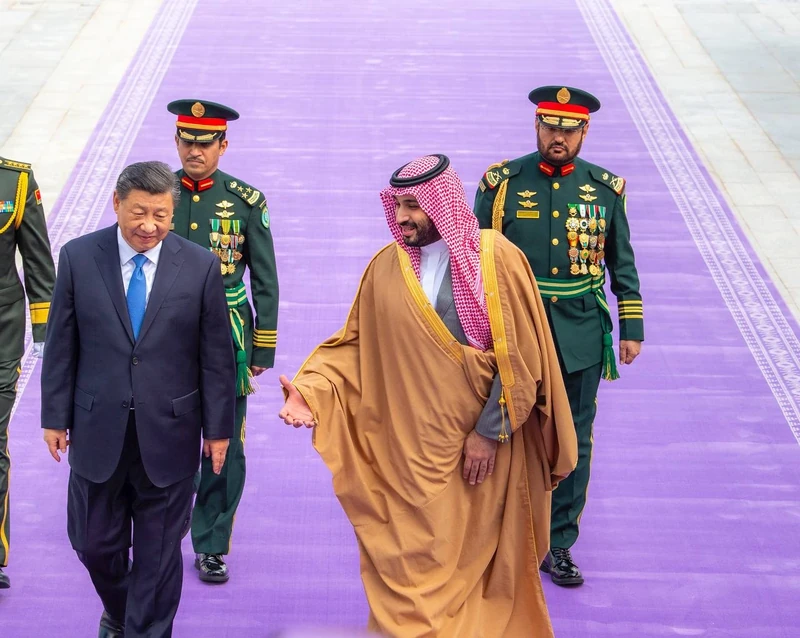 سمو سيدي ولي العهد يستقبل فخامة رئيس جمهورية الصين في قصر اليمامة بالرياض. - صورة 14