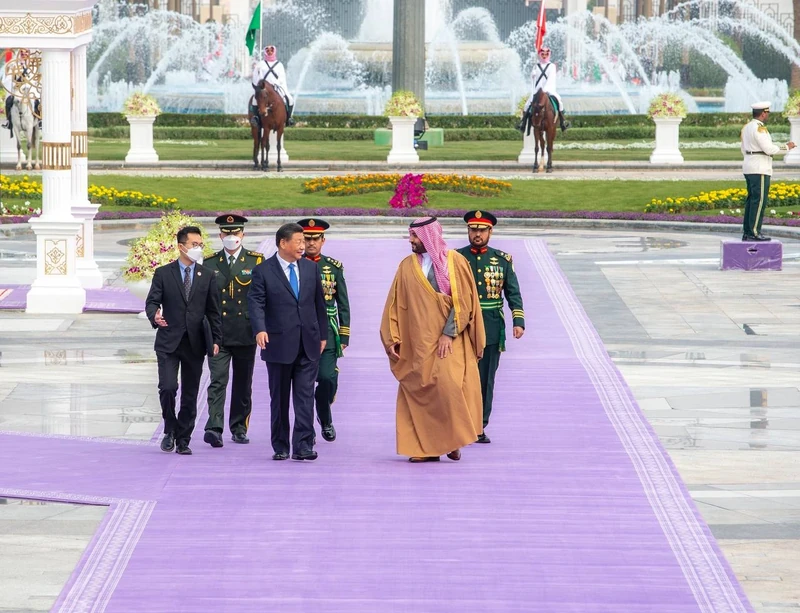 سمو سيدي ولي العهد يستقبل فخامة رئيس جمهورية الصين في قصر اليمامة بالرياض. - صورة 15