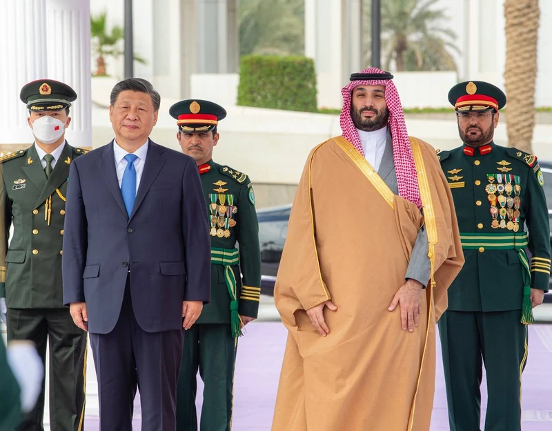 سمو سيدي ولي العهد يستقبل فخامة رئيس جمهورية الصين في قصر اليمامة بالرياض. - صورة 16