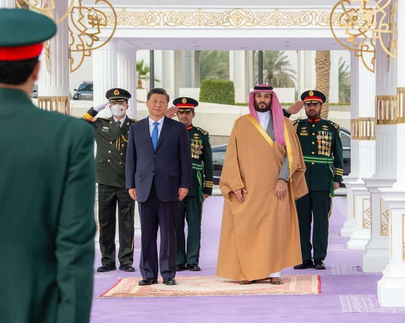 سمو سيدي ولي العهد يستقبل فخامة رئيس جمهورية الصين في قصر اليمامة بالرياض. - صورة 17