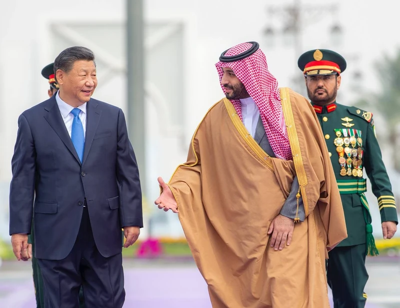 سمو سيدي ولي العهد يستقبل فخامة رئيس جمهورية الصين في قصر اليمامة بالرياض. - صورة 21