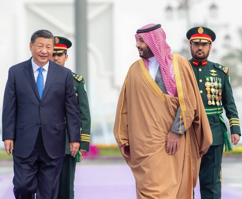 سمو سيدي ولي العهد يستقبل فخامة رئيس جمهورية الصين في قصر اليمامة بالرياض. - صورة 22