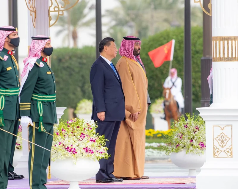 سمو سيدي ولي العهد يستقبل فخامة رئيس جمهورية الصين في قصر اليمامة بالرياض. - صورة 24