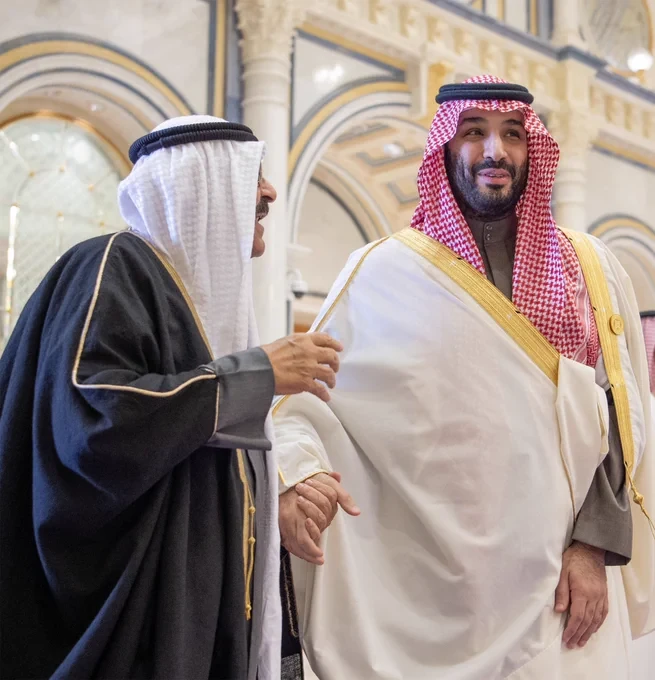 سمو سيدي ولي العهد يستقبل قادة ورؤساء وفود دول مجلس التعاون لدول الخليج العربية - صورة 7