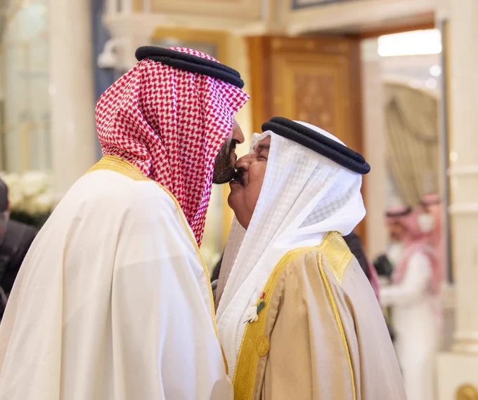 سمو سيدي ولي العهد يستقبل قادة ورؤساء وفود دول مجلس التعاون لدول الخليج العربية - صورة 3