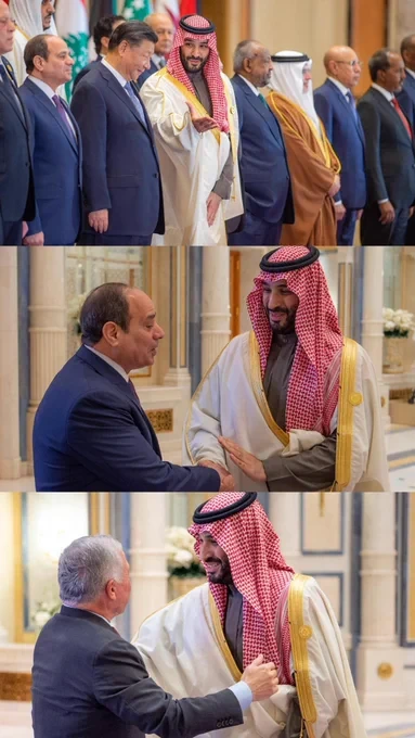 سمو سيدي ولي العهد يستقبل قادة الدول العربية المشاركين في قمة الرياض العربية الصينية وبدء أعمال القمة. - صورة 4