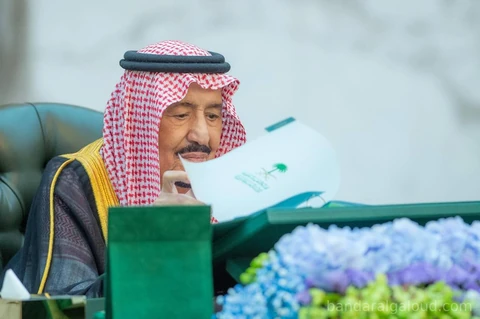 سيدي خادم الحرمين الشريفين يرأس جلسة مجلس الوزراء