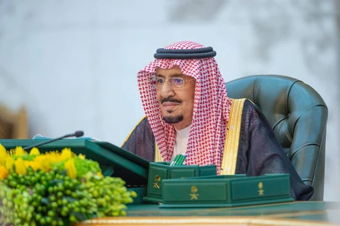 سيدي خادم الحرمين الشريفين يرأس جلسة مجلس الوزراء