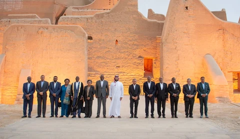 سمو سيدي ولي العهد يرأس ويفتتح أعمال القمة السعودية ودول الكاريكوم نيابة عن سيدي خادم الحرمين الشريفين