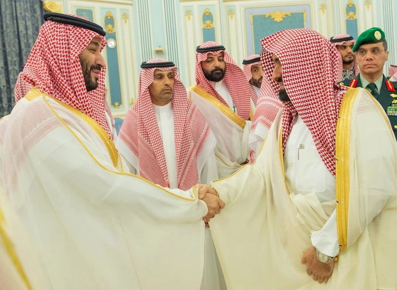 سمو سيدي ولي العهد يستقبل المهنئين بشهر رمضان المبارك - صورة 20