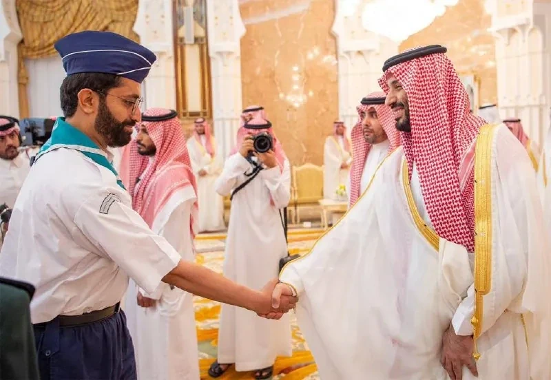 سمو سيدي ولي العهد يستقبل المهنئين بعيد الأضحى في منى نيابة عن سيدي خادم الحرمين الشريفين - صورة 18