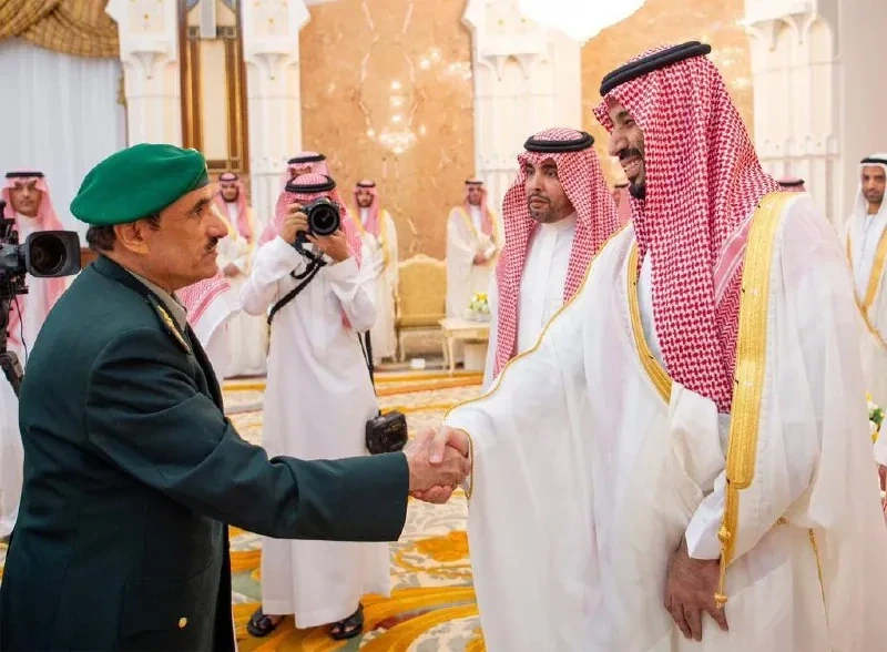 سمو سيدي ولي العهد يستقبل المهنئين بعيد الأضحى في منى نيابة عن سيدي خادم الحرمين الشريفين - صورة 19